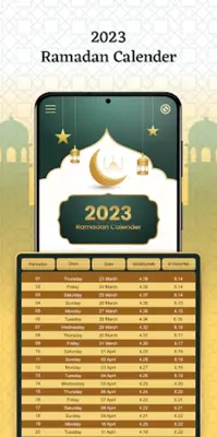 Ramadan Calendar android App screenshot 0